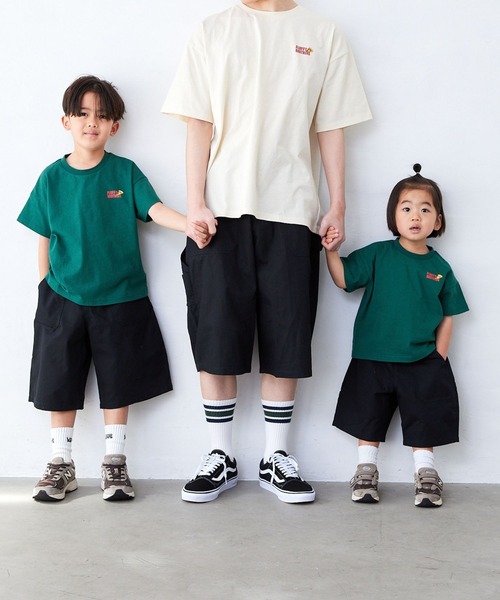 fuguihua ワイドショーツ ハーフパンツ Fluffy BROTHERS（フラッフィーブラザーズ） ハーフパンツ ワイド