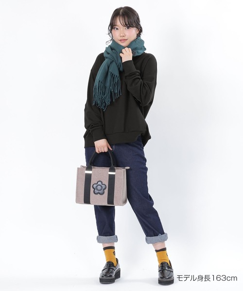 「MARY QUANT」 スウェットカットソー M ブラック レディース_画像6