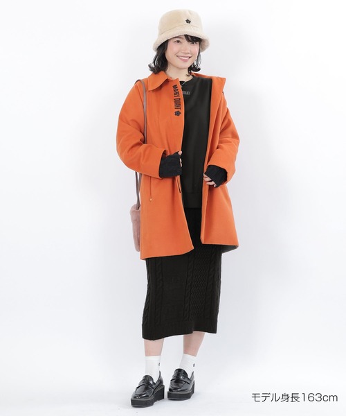 「MARY QUANT」 スウェットカットソー M ブラック レディース_画像7