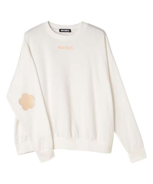 「MARY QUANT」 スウェットカットソー M ブラック レディース_画像8