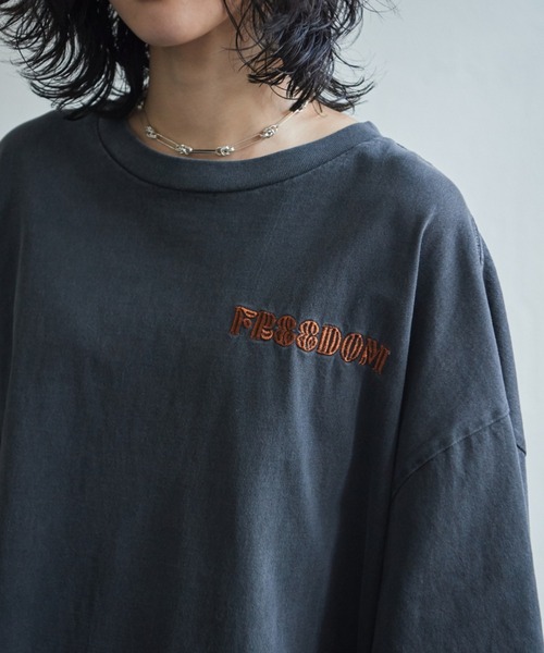 「GENE HEAVENS」 半袖Tシャツ FREE ホワイト系その他 レディース_画像3