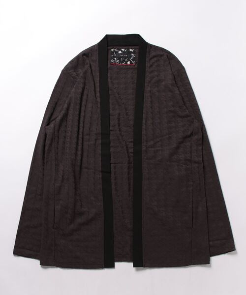 「TAKA-Q」 カーディガン MEDIUM ホワイト×ブラック メンズ_画像3