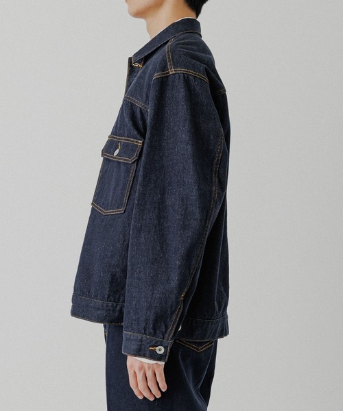 ADAM ET ROPE'（アダムエロペ） デニムジャケット gジャン 13oz デニム