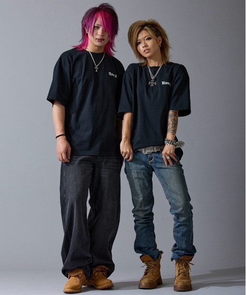 RUSSーK（ラスケー） tシャツ 「RUSS-K」別注 プリント 半袖Tシャツ