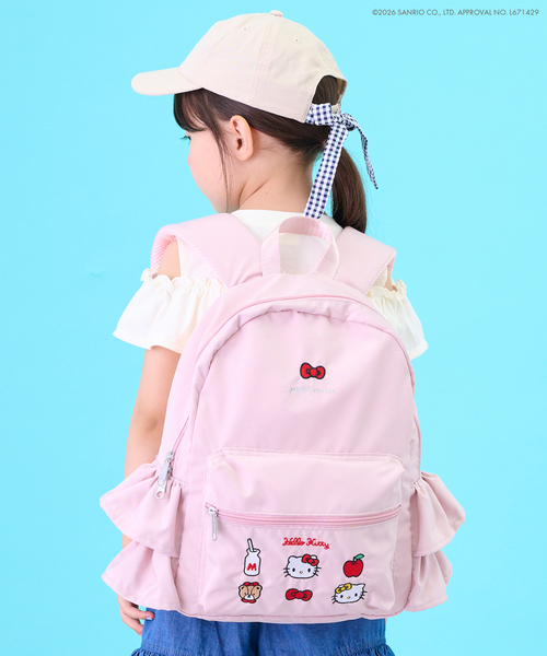 agnes b.（アニエスベー） リュック キッズ ロゴ リュックサック