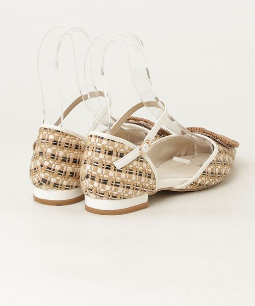 「Launa lea」 フラットパンプス 23.0cm ベージュ レディース_画像2