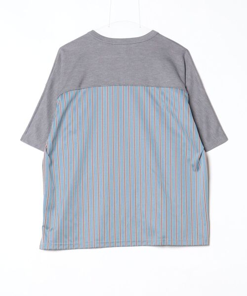 「rehacer」 半袖Tシャツ S グレー メンズ_画像2