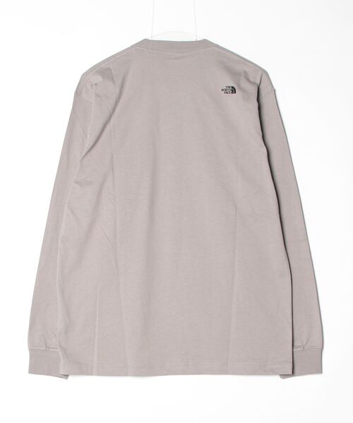 「THE NORTH FACE」 長袖Tシャツ L オフホワイト メンズ_画像2