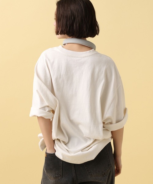 「PBLIM」 半袖Tシャツ LARGE オフホワイト レディース_画像4