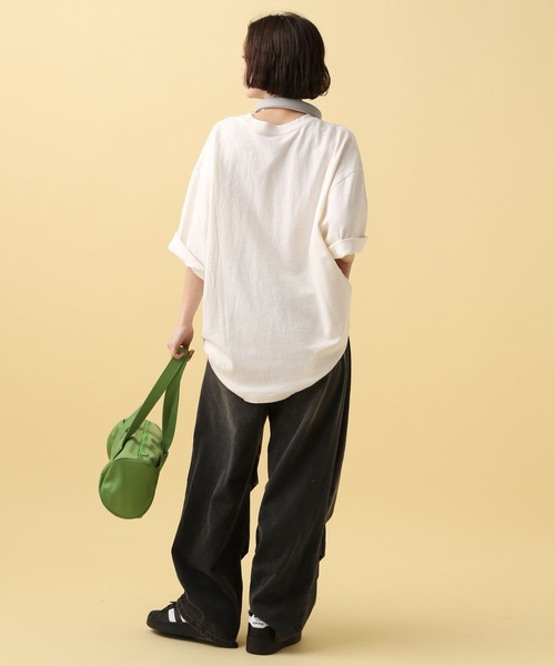 「PBLIM」 半袖Tシャツ LARGE オフホワイト レディース_画像7