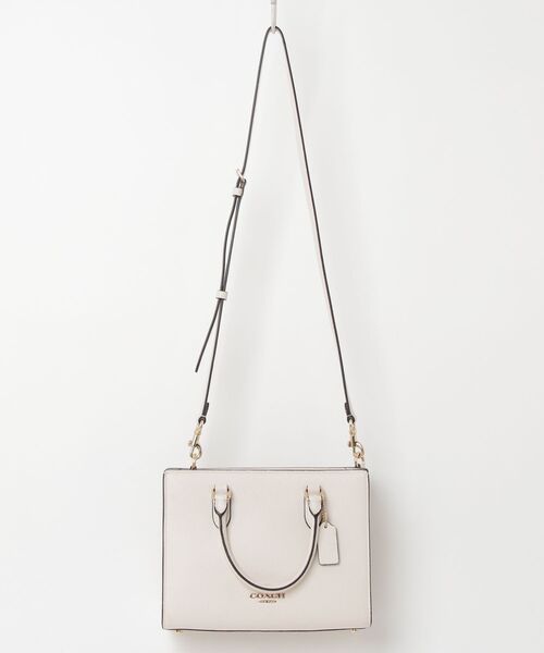 COACH（コーチ） ワンポイント2WAYバッグ - ベージュ レディース