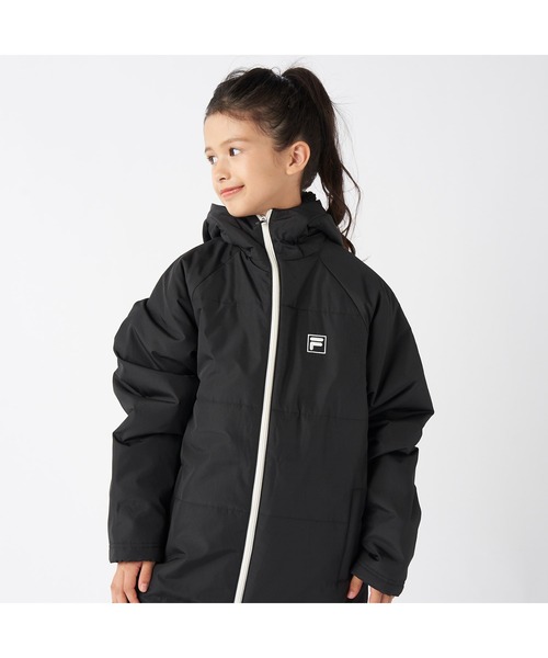 FILA（フィラ） ダウン アウター 撥水加工 ロング丈 中綿 ジャケット