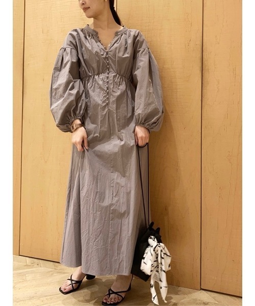 期間限定特価 ワンピース シャツワンピース Organicsボリュームシャツワンピース 残りわずか Www Cepici Gouv Ci