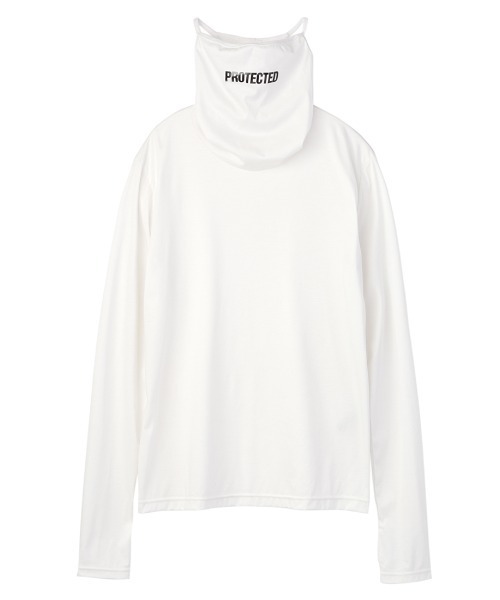 tシャツ EARHOOK HI-NECK PRINT TOP レディース