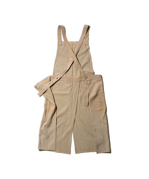 【希少】YABYUM エプロンワンピース ストライプPOTTERS APRON YABYUM ヤブヤム POTTERINA O.P.