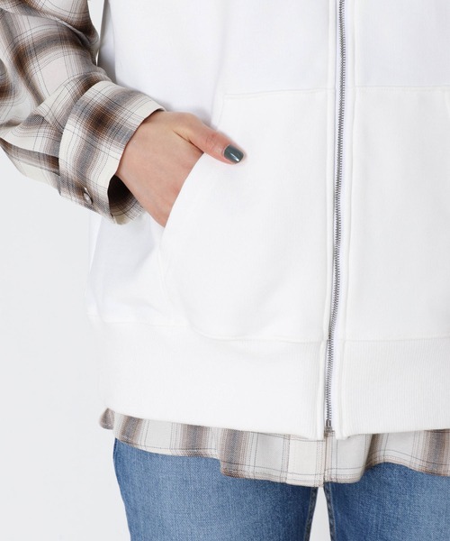 パーカー cotton urake sleeveless zip hoodie(コットン裏毛ノースリーブジップパーカー) レディース DRESSLAVE パーカー cotton urake sleeveless zip hoodie
