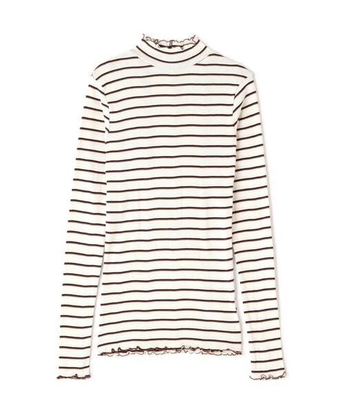 tシャツ miller/ミラー Prib Turtle LS Tee タートルネック レディース
