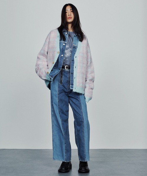 jieda デニム JieDa（ジエダ） ジーンズ SWITCHING ZIP DENIM PANTS メンズ