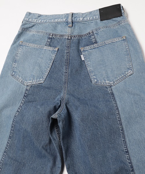 JieDa（ジエダ） ジーンズ SWITCHING ZIP DENIM PANTS メンズ