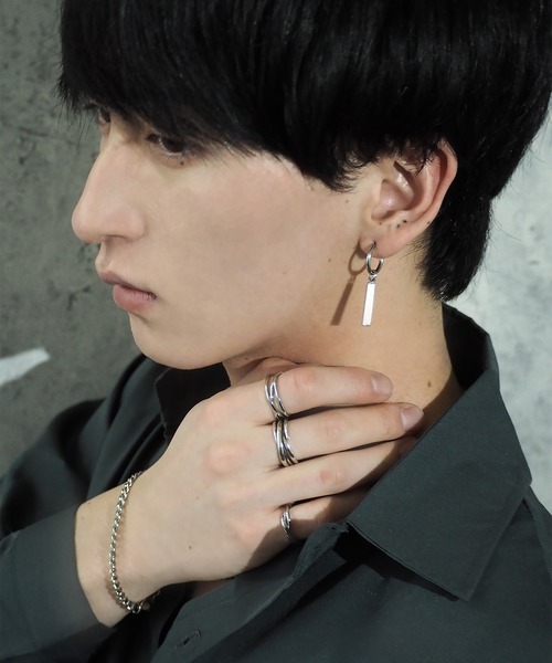 SBG by 7JEWELRY 指輪 リング SBG 3点セット メンズ フリーサイズ