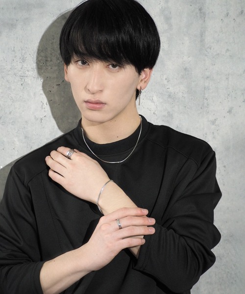 SBG by 7JEWELRY 指輪 リング SBG 3点セット メンズ フリーサイズ