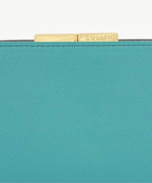 二つ折り財布 財布 Leather wallet With A Clasp メンズ レディースの画像