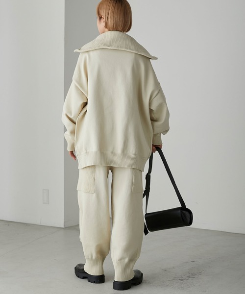 パンツ 「forksy.」ニットビッグポケットコクーンパンツ レディース | forksy. | 10