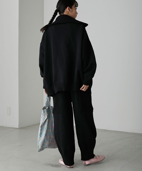 パンツ 「forksy.」ニットビッグポケットコクーンパンツ レディース | forksy. | 18