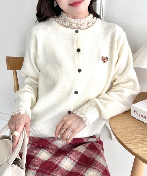 UMA WANG 売れ筋商品|||ユマ・ワン カーディガン アウター レディース Cardigans Pink セール】 ◇ギマコットンカーディガン （ニット・セーター