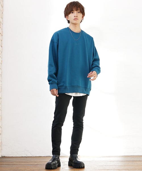 MinoriTY トレーナー スウェット 「MinoriTY」裏起毛フラワー