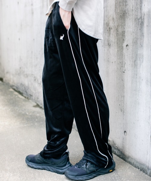 En serio TOKYO パンツ メンズ ストレッチベロアジャージ トラック