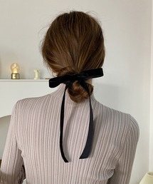 DiamondHearts（ダイヤモンドハーツ） ヘアクリップ ベロアリボンヘア