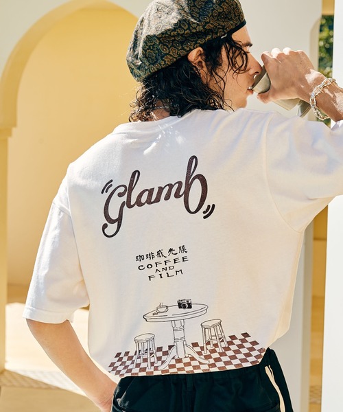 glamb（グラム） tシャツ Coffee ＆ Film T-Shirt / コーヒーアンド