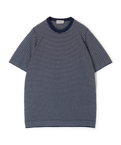 セーター ニット JOHN SMEDLEY VIKTOR 30G EASY FIT クルーネックプル 