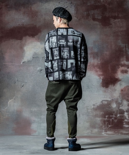 glamb トレーナー スウェット Sin City Photo Sweat