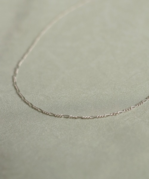 TEN. ネックレス SILVER925 フィガロチェーンネックレス 50cm ギフト