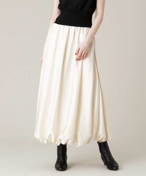 LOULOU WILLOUGHBY スカート 「LOULOU WILLOUGHBY」チンツサテン
