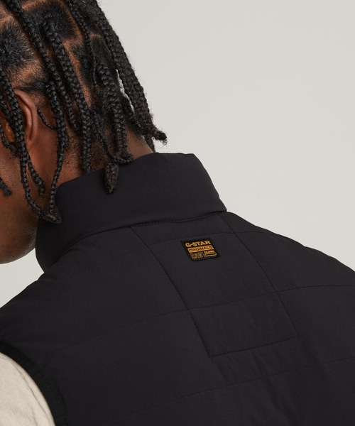 G-STAR RAW ダウンベスト ベスト FOUNDATION LINER VEST/軽量中綿
