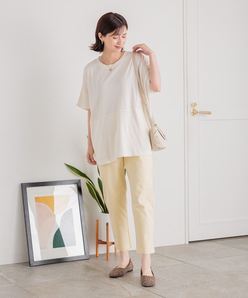 studio CLIP tシャツ ピクメントポケビッグTシャツ レディース
