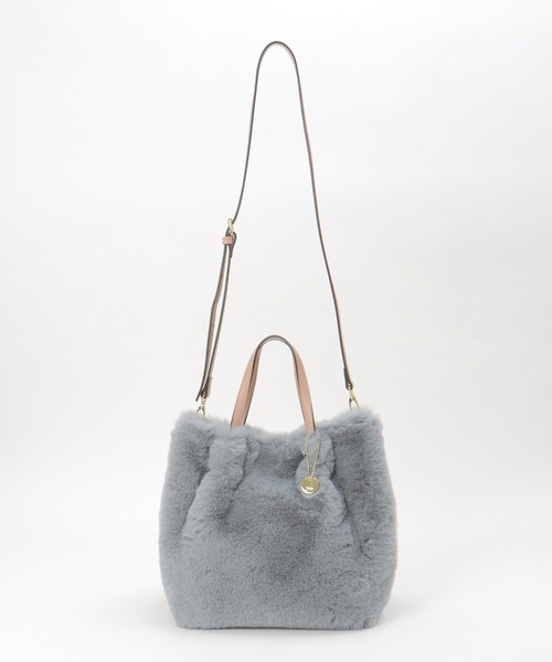 ikka（イッカ） ショルダーバッグ バッグ エコファー2WAYトートバッグ