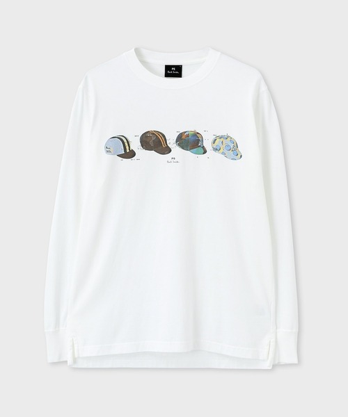 PS Paul Smith tシャツ Cycling Caps” ロングスリーブTシャツ