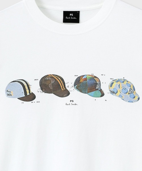 PS Paul Smith tシャツ Cycling Caps” ロングスリーブTシャツ / 242565