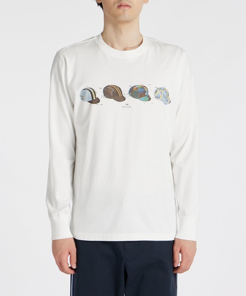 PS Paul Smith tシャツ Cycling Caps” ロングスリーブTシャツ