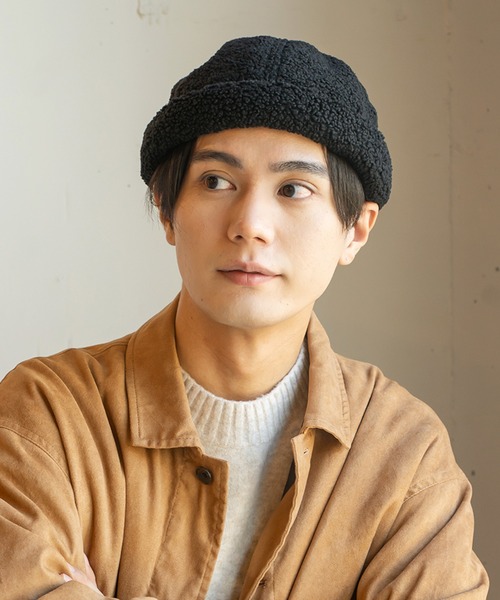 14+（イチヨンプラス） キャップ 帽子 ボアフィッシャーマン メンズ