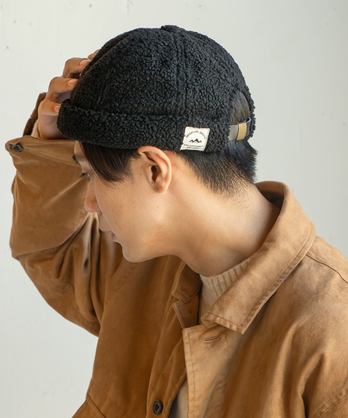 14+（イチヨンプラス） キャップ 帽子 ボアフィッシャーマン メンズ
