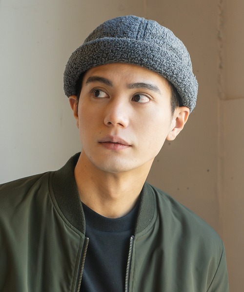 14+（イチヨンプラス） キャップ 帽子 ボアフィッシャーマン メンズ