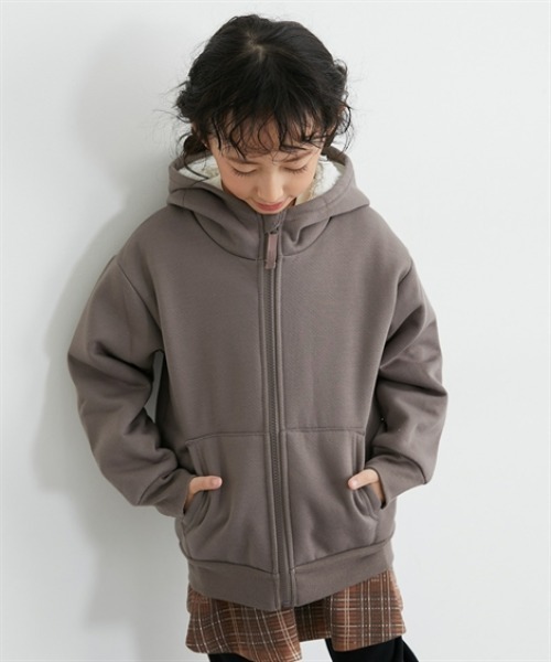 CASTELBAJAK KIDS SPORT　裏ボアパーカー　ジャケット　コート パーカー 裏ボア パーカージャケット キッズ 子供服 男の子 女の子
