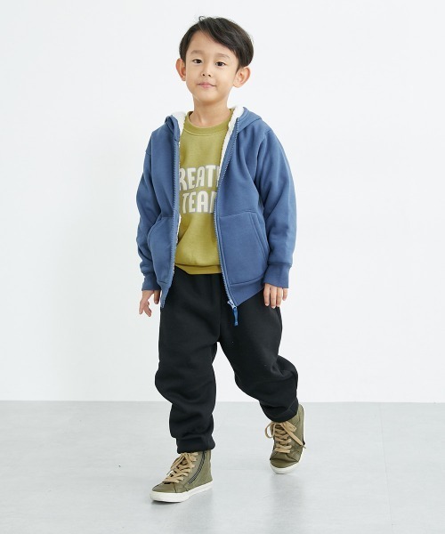パーカー 裏ボア パーカージャケット キッズ 子供服 男の子 女の子