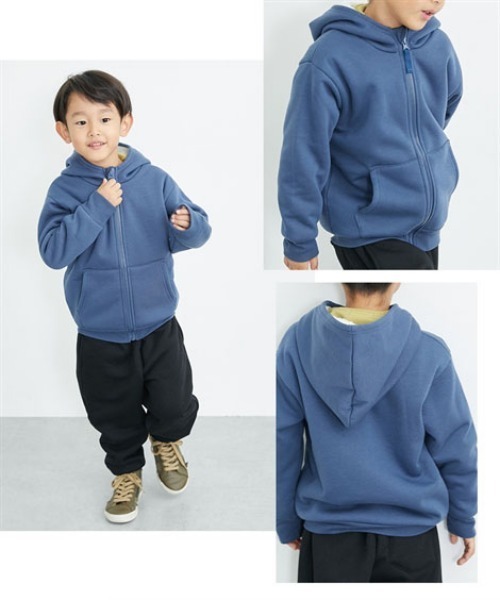 CASTELBAJAK KIDS SPORT　裏ボアパーカー　ジャケット　コート パーカー 裏ボア パーカージャケット キッズ 子供服 男の子 女の子