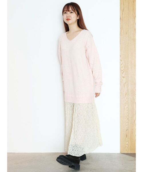 dazzlin（ダズリン） ワンピース 「ZOZOTOWN限定」レーススカート